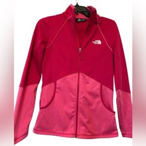 The North Face Women’s Pink/Red Full Zip Jacket Size Small
